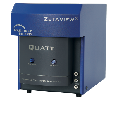 Particle Metrix ZetaView QUATT  : Nano Particle Tracking Analyzer (NTA)