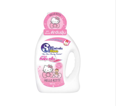 Spa Clean น้ำยาดันฝุ่น-ถูพื้น Hello Kitty 900 มล