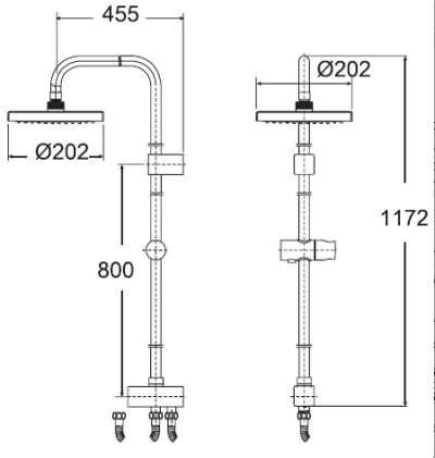 ชุดฝักบัว AMERICAN STANDARD รุ่น A-6110-978-906