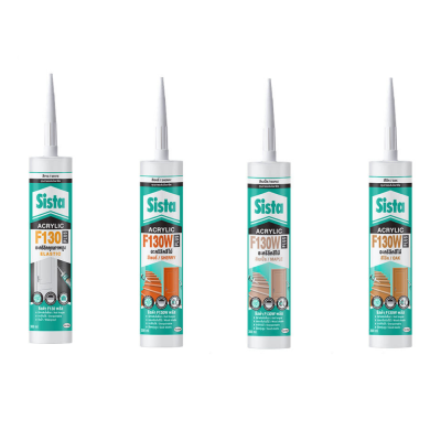 SISTA รุ่น F-130W อะครีลิคยาแนวไม้ ขนาด 300 มล. SISTA รุ่น F-130W อะครีลิคยาแนวไม้ ขนาด 300 มล.