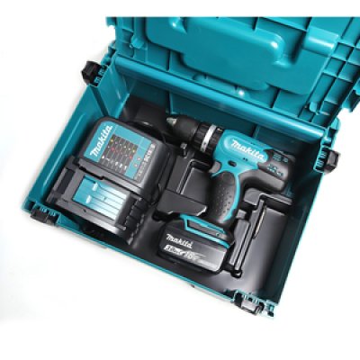 MAKITA สว่านกระแทกไร้สาย 18V. 13mm. 1/2" รุ่น DHP453SF1J