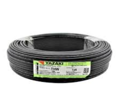 YAZAKI  สายไฟ IEC 01 THW ขนาด 1x1.6 SQ.MM ยาว 100 เมตร