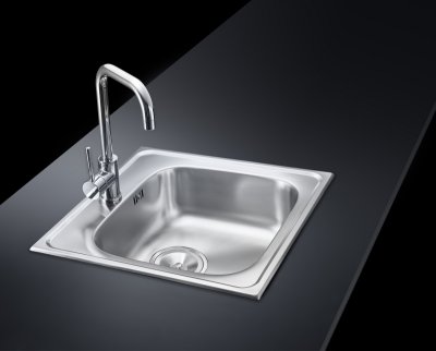 MEX อ่างล้างจาน 1 หลุม ไม่มีที่พัก รุ่น DLA50 MEX อ่างล้างจาน 1 หลุม ไม่มีที่พัก รุ่น DLA50