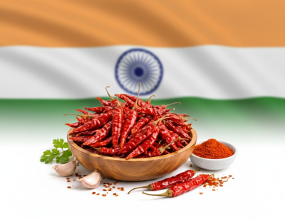 พริกแห้งอินเดีย สายพันธุ์เทจา (Teja Chilli)