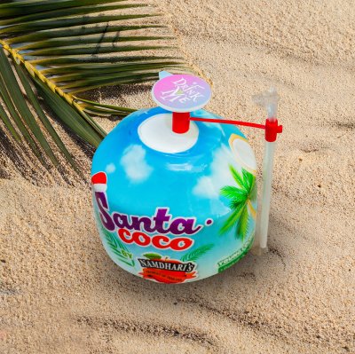 Santacoco (easy-to-open young coconut water)