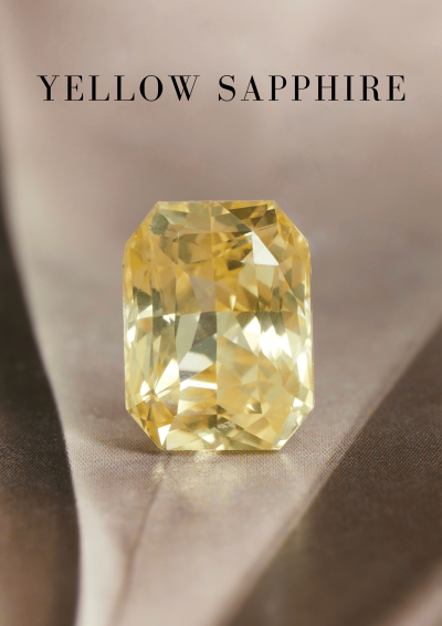 4.08 กะรัต / GIL / UH / แซฟไฟร์ (Pastel Yellow)
