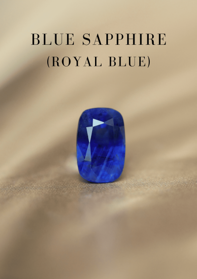 1.78 กะรัต / GIL / H / แซฟไฟร์ (Royal Blue)