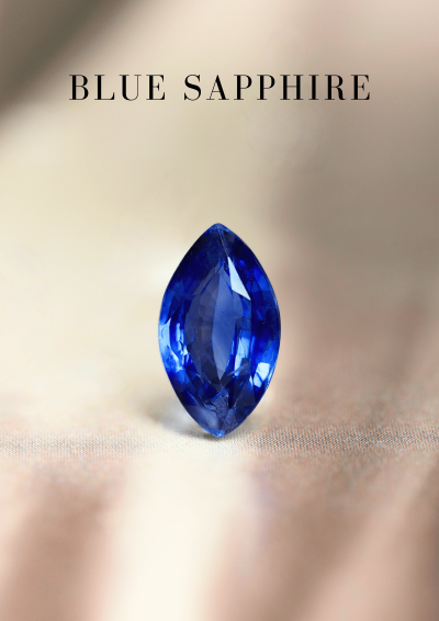 1.02 ct. / GCI / H / Sapphire (Blue)