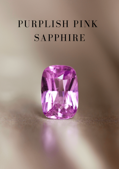1.09 ct. / GCI / H / Sapphire (Purplish Pink)