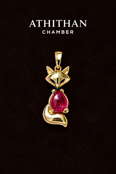 JEWEL KEEPER 'MYSTIC FOX' Pendant