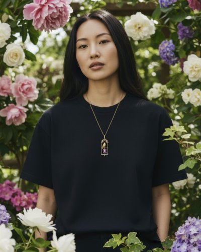 JEWEL KEEPER : Songbird PURPLE SAPPHIRE Pendant