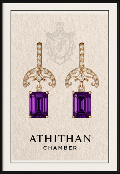 THE JEWELED HARMONY EARRINGS
