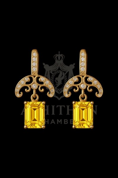 THE JEWELED HARMONY EARRINGS