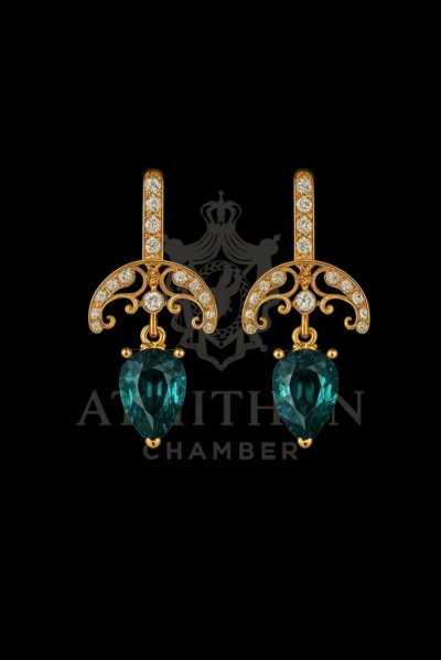 THE JEWELED HARMONY EARRINGS