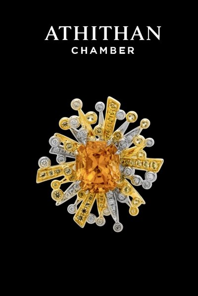 SCEPTRE OF STARS Spessartite Ring