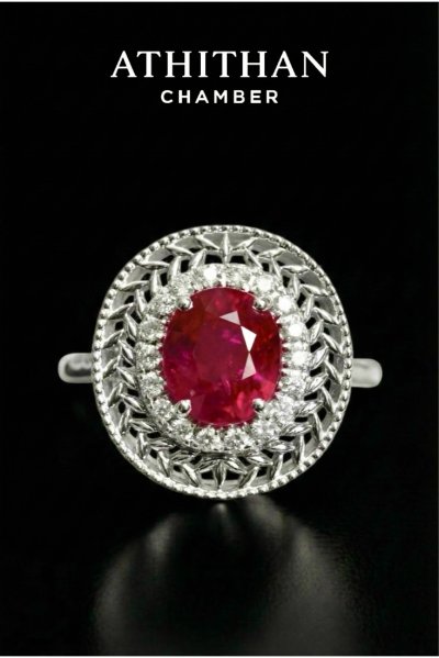 THE EMBLEM OF VICTORY | Pigeon Blood Ruby Ring