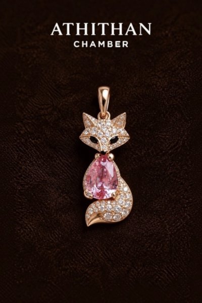 JEWEL KEEPER 'MYSTIC FOX' Pendant