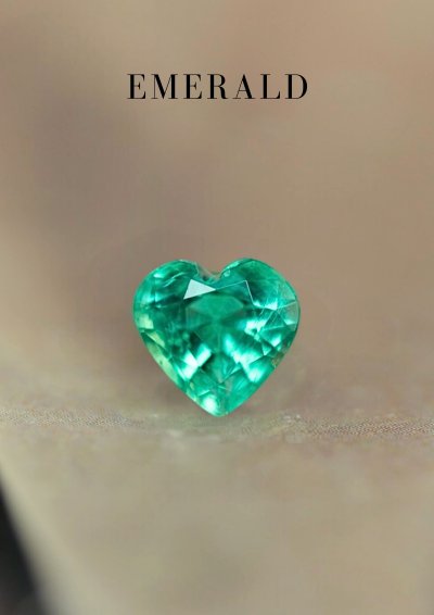 0.57 ct. / GIL / Emerald Zambia (Green)