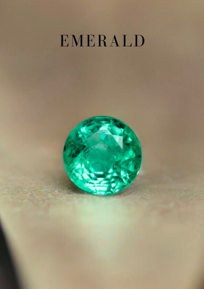 0.66 ct. / GIL / Emerald Zambia (Green)