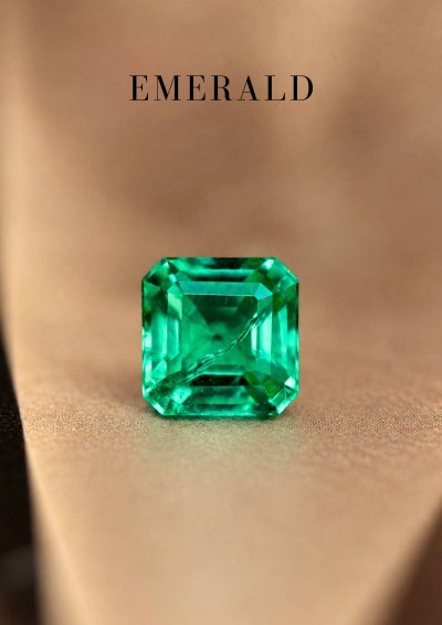 0.87 ct. / GIL / Emerald (Zambia)