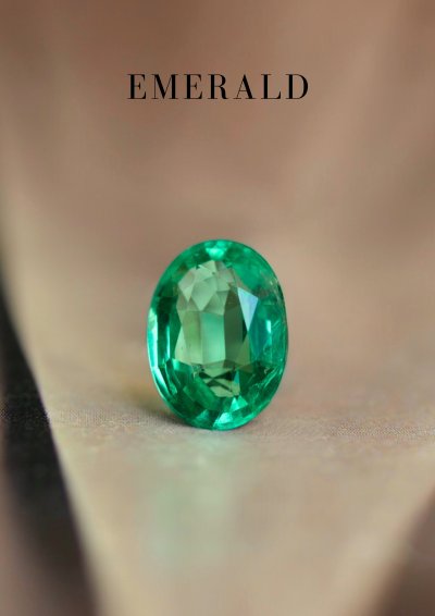 0.95 ct. / GIL / Emerald Zambia (Green)