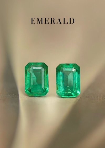 1.30 กะรัต / GIL / มรกต Zambia (Vivid Green)