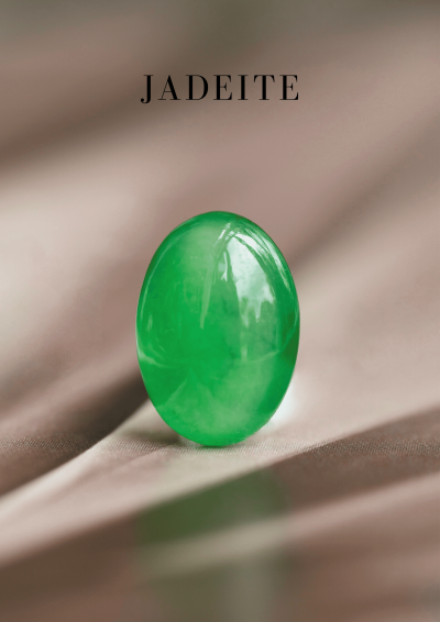 3.34 ct. / GIL / Jadeite (Green) / Type A-Jade