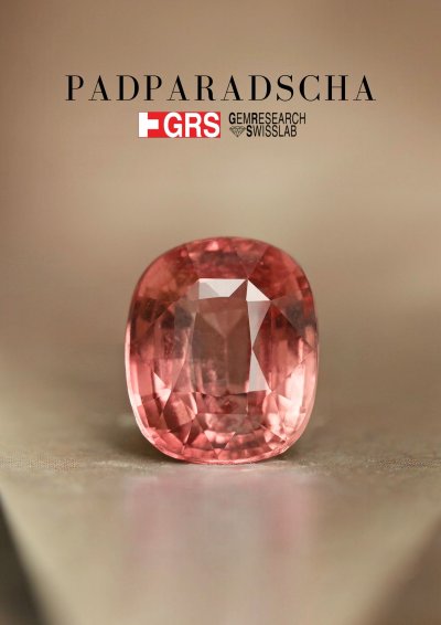 4.09 ct. / GRS / UH / PADPARADSCHA (SUNSET)