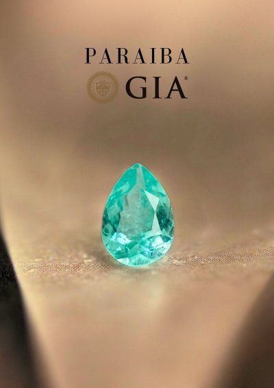 0.33 ct. / GIA / Paraiba (Greenish Blue)