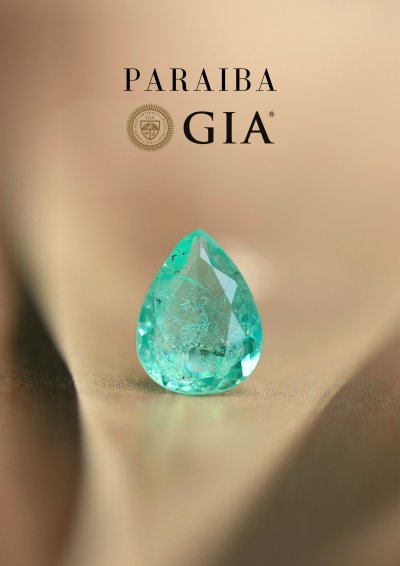 0.73 กะรัต / GIA / พาไรบา (Bluish Green)