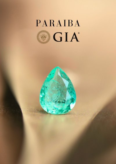 0.73 ct. / GIA / Paraiba (Bluish Green)