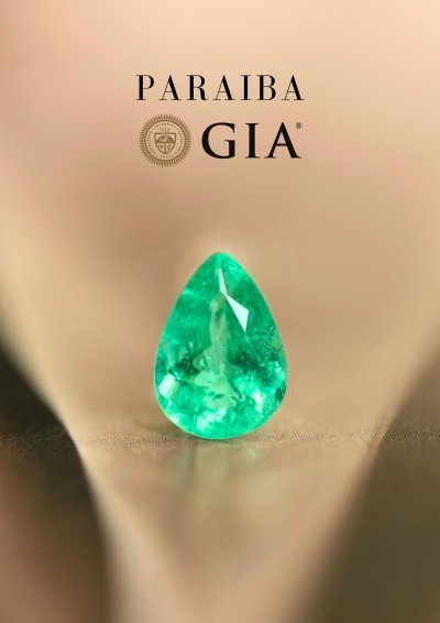0.73 ct. / GIA / Paraiba (Bluish Green)