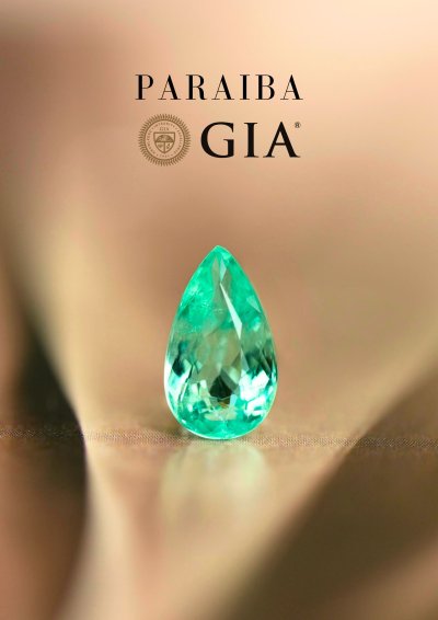 0.92 ct. / GIA / Paraiba (Blue Green)