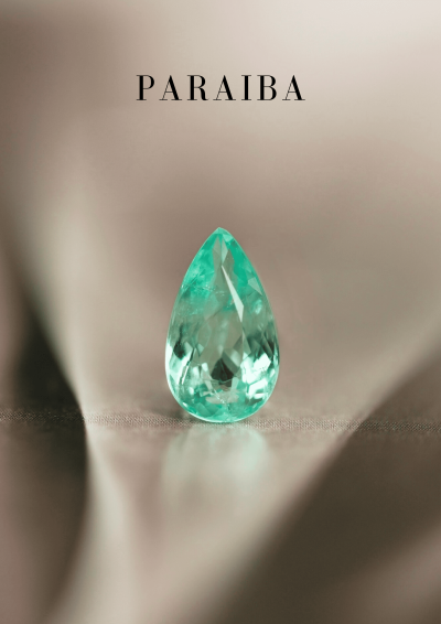 0.92 ct. / Paraiba (Blue Green) / UH / GIA