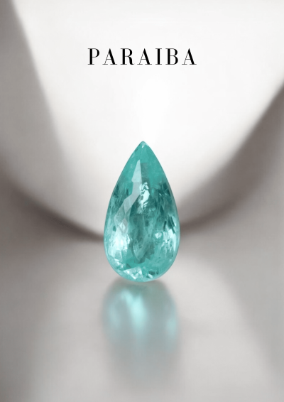 1.51 กะรัต / Bellerophon / H / พาไรบา (Greenish Blue)