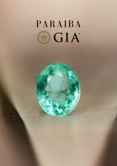 1.43 ct. / GIA / Paraiba (Bluish Green)
