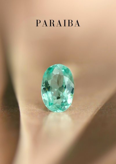 0.77 ct. / GIA / UH / Paraiba (Blue Green)