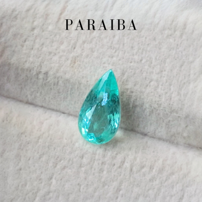 1.51 กะรัต / พาไรบา (Greenish Blue) / H