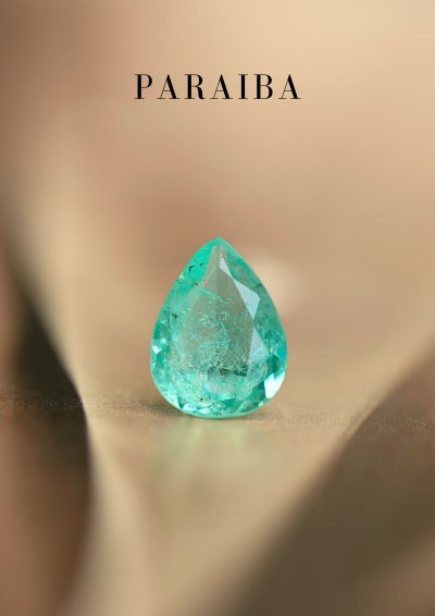 0.73 ct. / GIA / H / Paraiba (Bluish Green)