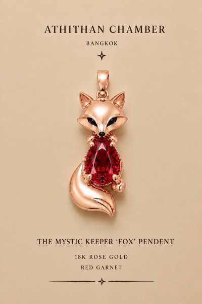 THE MISTIC KEEPER FOX Pendant(copy)