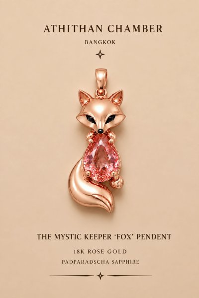 THE MISTIC KEEPER FOX Pendant(copy)