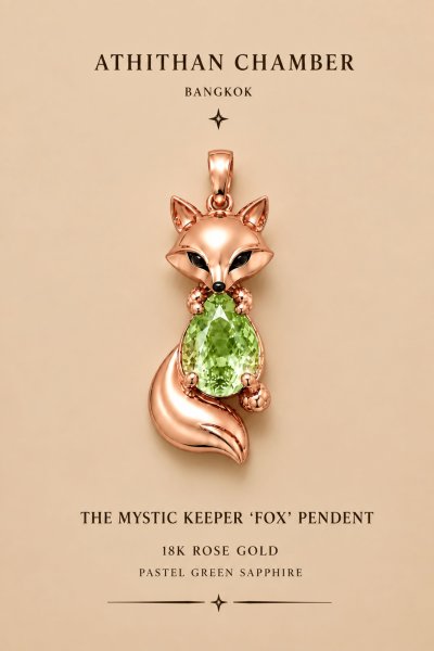THE MISTIC KEEPER FOX Pendant(copy)