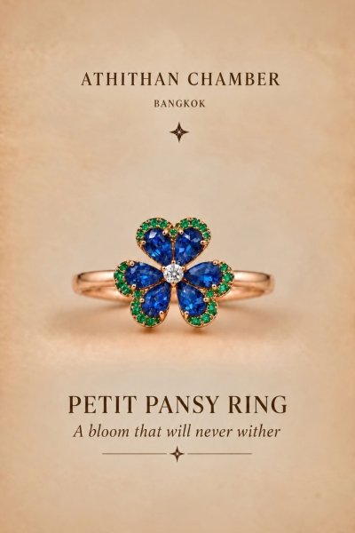 PETIT PANSY Ring