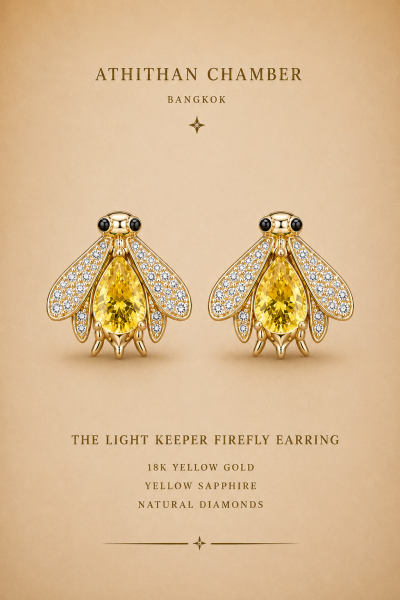 THE LIGHT KEEPER FIREFLY Earrings