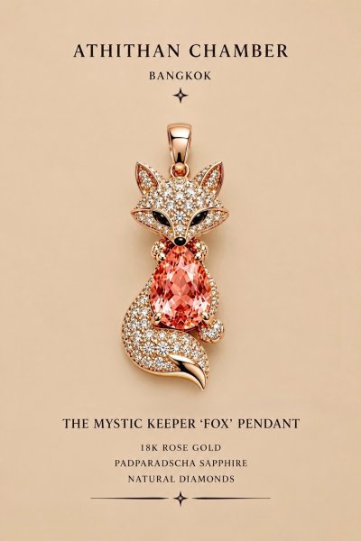 THE MISTIC KEEPER FOX Pendant