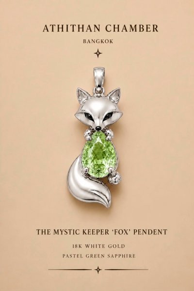 THE MISTIC KEEPER FOX Pendant