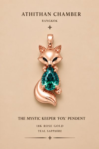 THE MISTIC KEEPER FOX Pendant(copy)