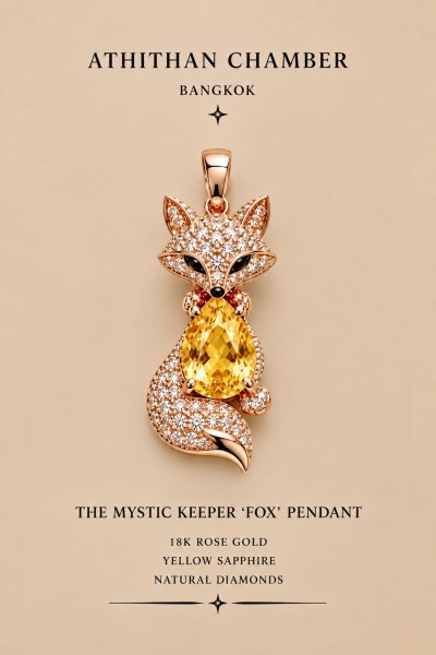 THE MISTIC KEEPER FOX Pendant