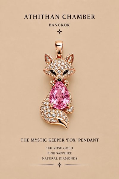 THE MISTIC KEEPER FOX Pendant
