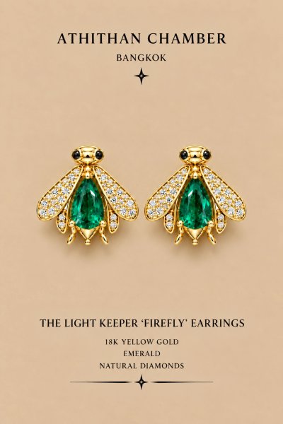 THE LIGHT KEEPER FIREFLY Earrings
